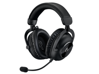 Logitech G PRO X2 LIGHTSPEED Wireless Gaming Headset, Detachable Boom Mic, 50mm Graphene Drivers, DTS:X Headphone 2.07.1 Surround, Bluetooth/USB/3.5mm Aux, for PC, PS5, PS4, Nintendo Switch - Black