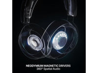 SteelSeries Arctis Nova 7P Wireless Gen 2 Gaming Headset - Real-Time App Control, 50+ HR Play, Neodymium Magnetic Drivers, Mix 2.4GHz/Bluetooth, PS5, PS4, PC, Switch 1/2, Mobile - White