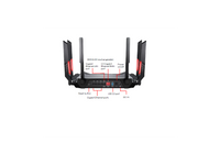 MSI RadiX AXE6600 WiFi 6E Tri-Band Gaming Router  support 2.5GHz/5GHz/6GHz, AI QoS support