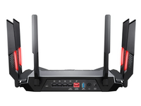 MSI RadiX AXE6600 WiFi 6E Tri-Band Gaming Router  support 2.5GHz/5GHz/6GHz, AI QoS support