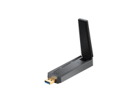 MSI AX1800 WiFi 6 Dual-Band USB Adapter - WLAN up to 1800 Mbps (5GHz, 2.4GHz Wireless), USB 3.2 Gen 1 Type-A, MU-MIMO, Adjustable Antenna, Beamforming, WPA3 - Wired Bracket Included