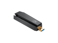 MSI AX1800 WiFi 6 Dual-Band USB Adapter - WLAN up to 1800 Mbps (5GHz, 2.4GHz Wireless), USB 3.2 Gen 1 Type-A, MU-MIMO, Adjustable Antenna, Beamforming, WPA3 - Wired Bracket Included