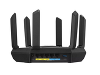 ASUS RT-AXE7800 Tri-band WiFi 6E (802.11ax) Router, 6GHz Band, ASUS Safe Browsing, Upgraded Network Security, Instant Guard, Built-in VPN Features, Free Parental Controls, 2.5G Port, AiMesh Support