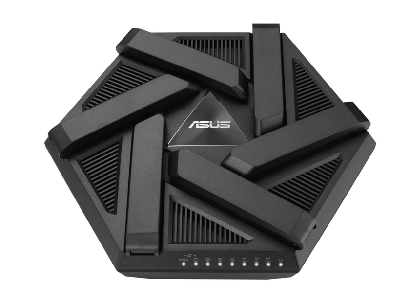 ASUS RT-AXE7800 Tri-band WiFi 6E (802.11ax) Router, 6GHz Band, ASUS Safe Browsing, Upgraded Network Security, Instant Guard, Built-in VPN Features, Free Parental Controls, 2.5G Port, AiMesh Support