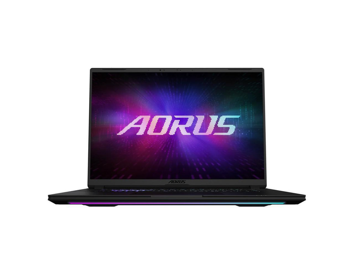 GIGABYTE - AORUS MASTER 16 Gaming Laptop - 240Hz 2560x1600 OLED - NVIDIA GeForce RTX 5080 - AMD Ryzen 9 9955HX3D - 1TB SSD - 32GB DDR5 RAM - Windows 11 Home AD - 5 Black