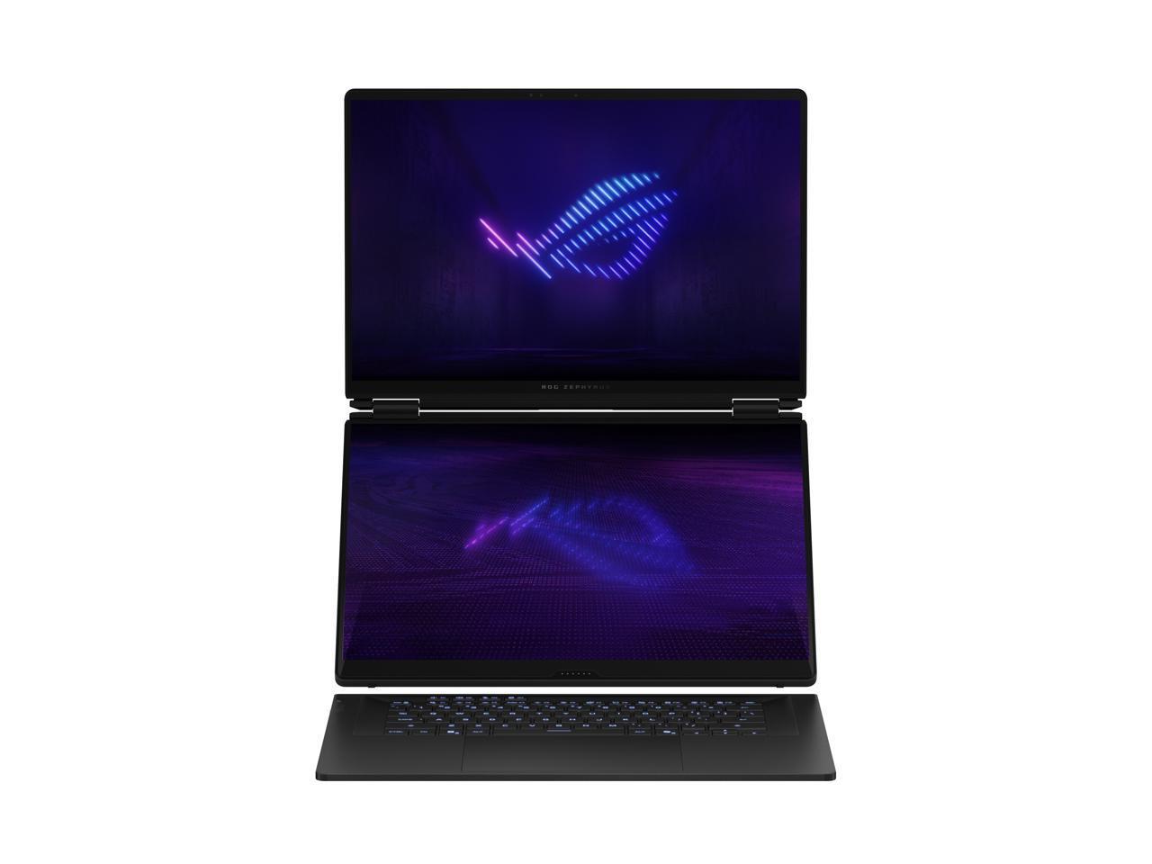 ASUS ROG Zephyrus Duo 16" Gaming Laptop - Intel Core Ultra 9 386H - NVIDIA GeForce RTX 5070Ti - 32GB LPDDR5X - 1TB M.2 SSD - Windows 11 Home (GX651AR-DB96)