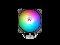 Thermaltake UX500 ARGB CPU Cooler; 5x6mm Copper Heatpipes; 120mm PWM Fan; 700~1800 RPM; Intel/AMD Compatible; Single Tower; 260W TDP; Black; CL-P144-AL12SW-A