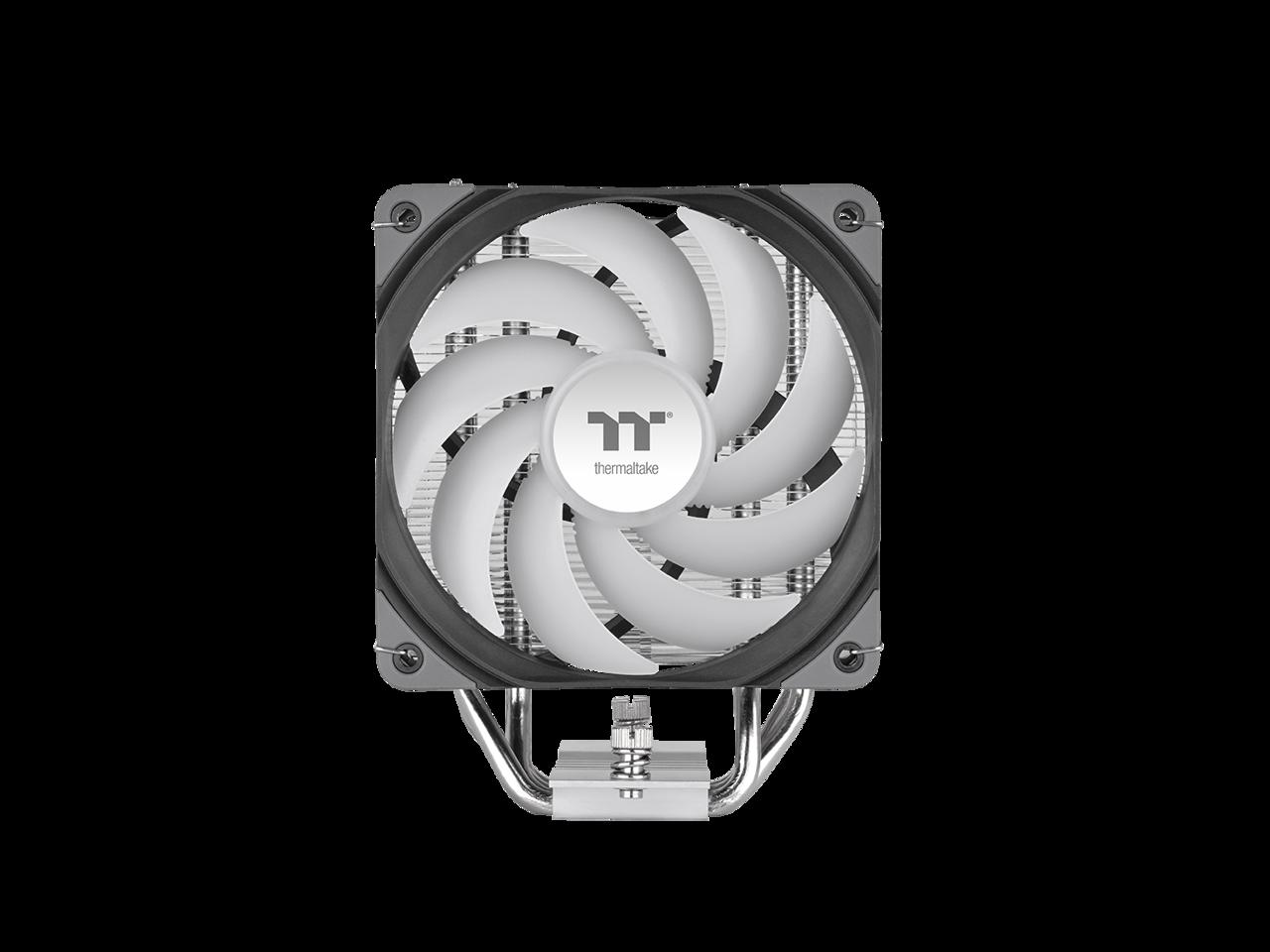 Thermaltake UX500 ARGB CPU Cooler; 5x6mm Copper Heatpipes; 120mm PWM Fan; 700~1800 RPM; Intel/AMD Compatible; Single Tower; 260W TDP; Black; CL-P144-AL12SW-A
