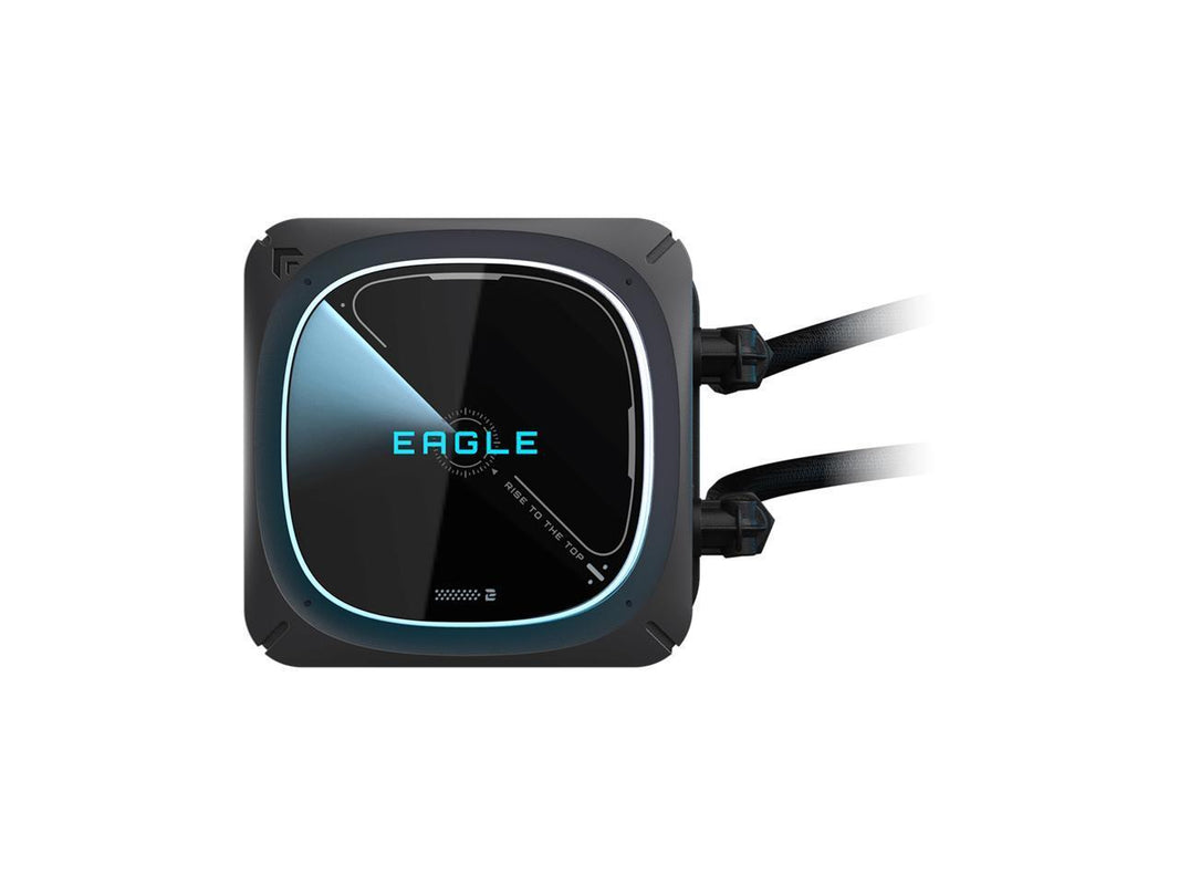GIGABYTE EAGLE 360 - AIO Liquid CPU Cooler - 360mm Radiator, 3x 120mm High-Volume PWM Fans, Compatible with Intel LGA 1851/1700/115X/1200, AMD AM5/AM4 - Black (GP-GIGABYTE EAGLE 360)