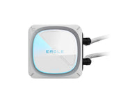 GIGABYTE EAGLE 360 ICE - AIO Liquid CPU Cooler - 360mm Radiator, 3x 120mm High-Volume PWM Fans, Compatible with Intel LGA 1851/1700/115X/1200, AMD AM5/AM4 - White (GP-GIGABYTE EAGLE 360I)