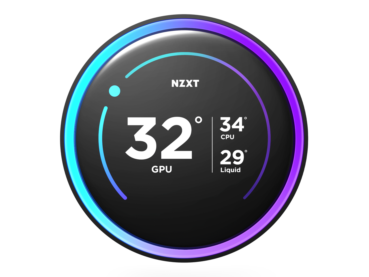 KRAKEN ELITE 240 BLACK AIO LIQUID COOLER WITH IPS LCD & STATIC PRESSURE FANS Intel Socket LGA 1851, 1700 & 1200/115X AMD Socket AM5, AM4