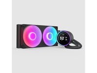 KRAKEN ELITE RGB 280 BLACK AIO LIQUID COOLER WITH IPS LCD & STATIC PRESSURE FANS Intel Socket LGA 1851, 1700 & 1200/115X AMD Socket AM5, AM4