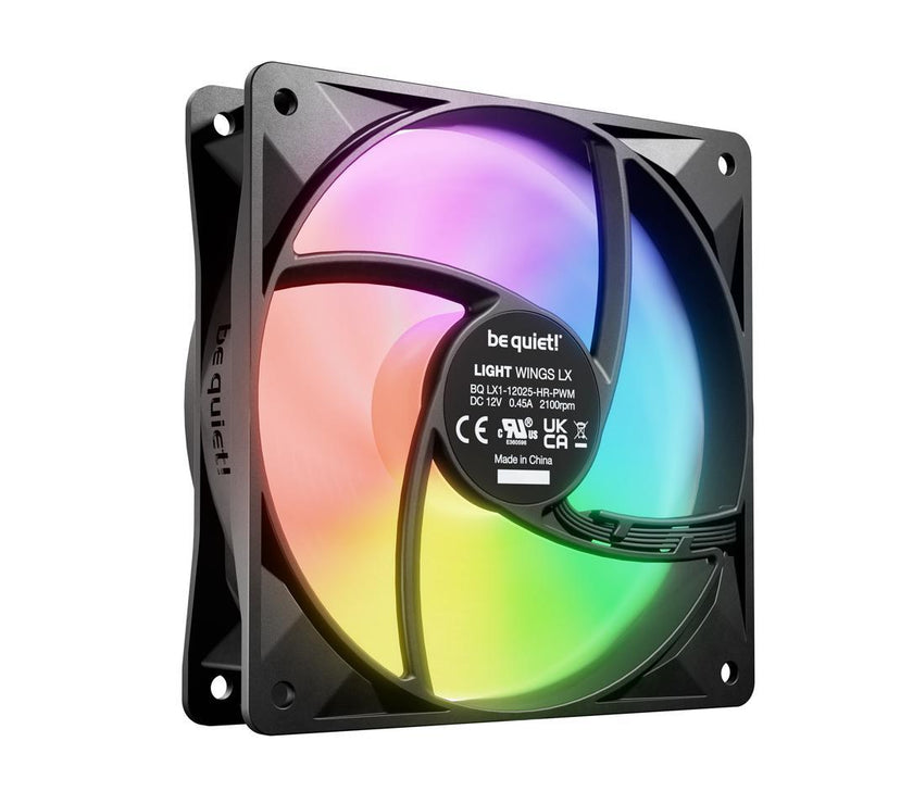 be quiet! LIGHT WINGS LX 120mm PWM high-speed BL123 120 mm ARGB LED Case Fan