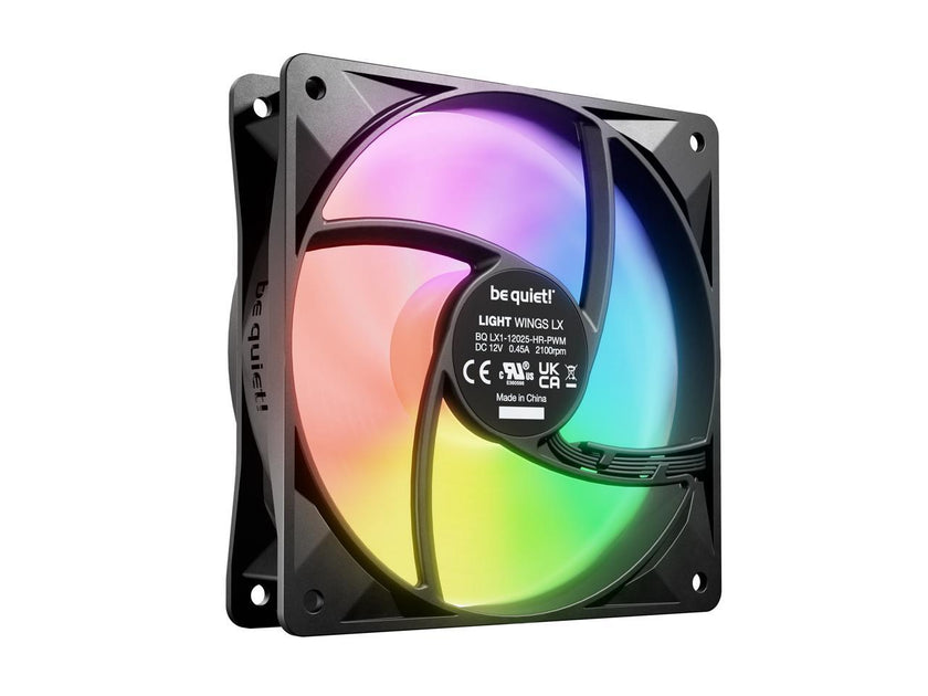 be quiet! LIGHT WINGS LX 120mm PWM high-speed BL123 120 mm ARGB LED Case Fan