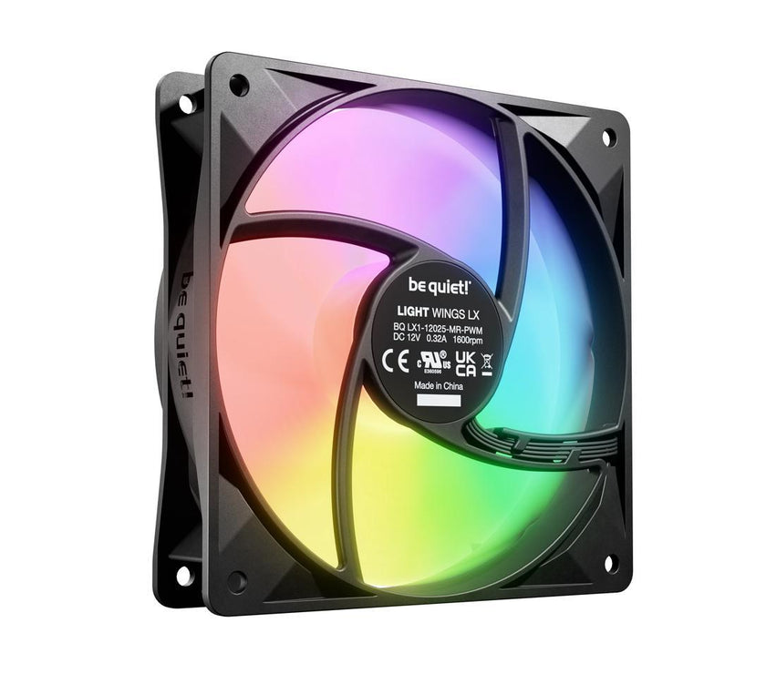 be quiet! LIGHT WINGS LX 120mm PWM BL120 120 mm ARGB LED Case Fan