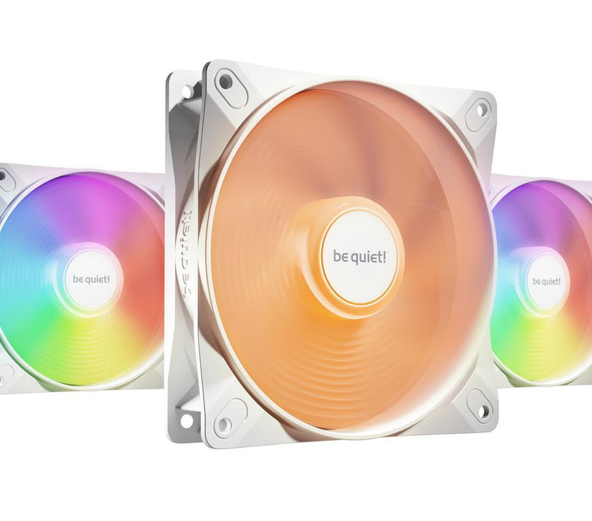 be quiet! LIGHT WINGS LX 120mm PWM high-speed BL125 120 mm ARGB LED Case Fan - Triple Pack