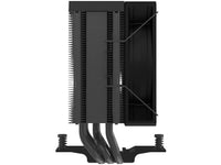 SAMA X30 Single-Tower CPU Air Cooler, 3 Copper Heat Pipes, 100mm PWM Fans, for AMD AM4/AM5, Intel LGA 1700/1150/1151/1200/1851 Thermal Grease/Black