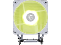 MSI MAG COREFROZR AA13 White - ARGB CPU Air Cooler - LGA 1700/1851 / AM5/AM4 Compatible - 120mm ARGB PWM Fan - Direct Touch Heat-Pipes - Pre-Applied Thermal Paste - White