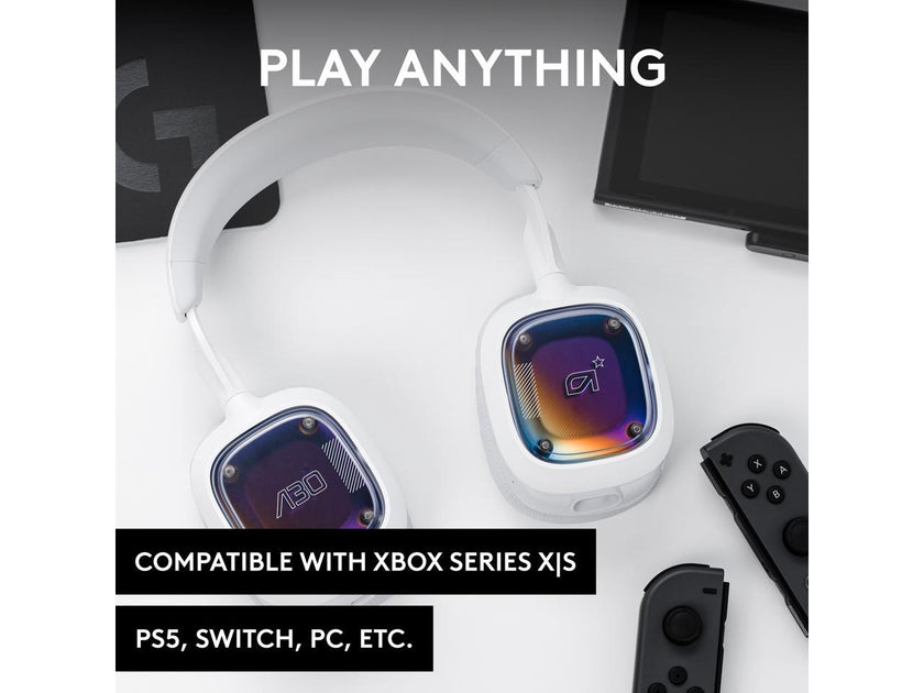 ASTRO Gaming A30 Lightspeed Wireless Headset for Xbox Series X|S, PC, & Nintendo Switch - White