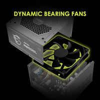 MSI MAG A650GL, Fully Modular Compact Gaming 650W Power Supply, 80+ Gold, ATX PSU, 10 Year Warranty