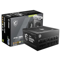 MSI MAG A850GL PCIE5, Fully Modular Compact Gaming 850W Power Supply, 80+ Gold, ATX 3.1 & PCIe 5.1 Ready, Native Dual-Color 12V-2x6 Cable, 10 Year Warranty