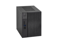 ASRock DESKMEET B660 Intel 12th Gen Mini PC Barebone System Supports a discrete ITX Video Card slot, CPU, video card , Memory, Storage are not included 8 Liter compact size