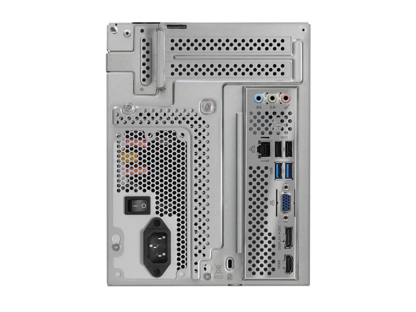 ASRock DESKMEET B660 Intel 12th Gen Mini PC Barebone System Supports a discrete ITX Video Card slot, CPU, video card , Memory, Storage are not included 8 Liter compact size