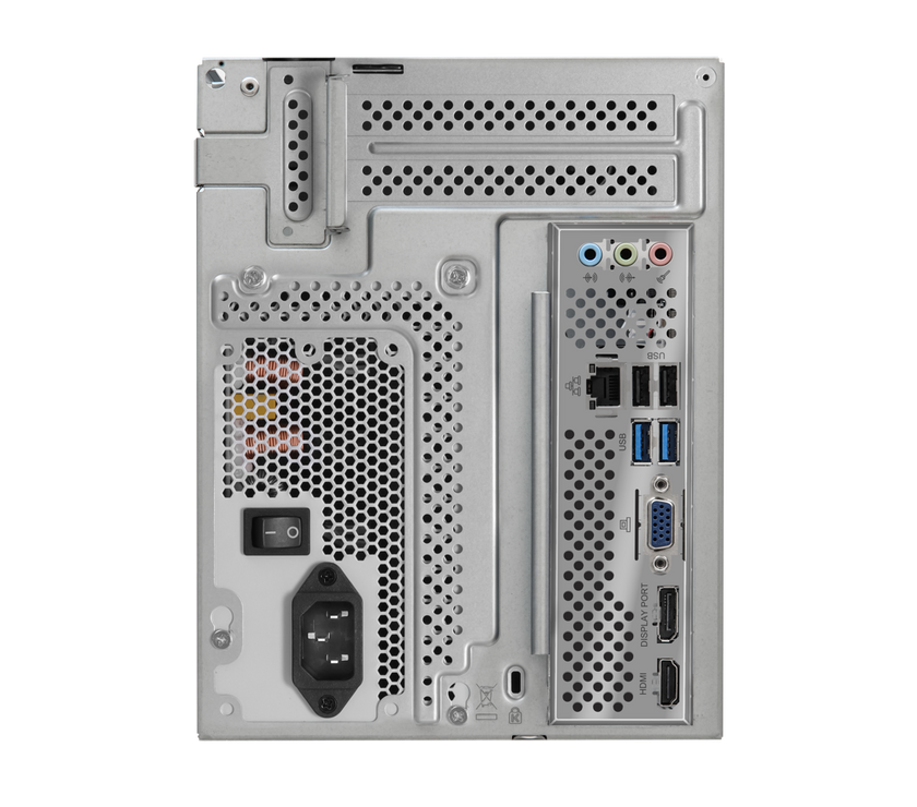 ASRock DESKMEET B660 Intel 12th Gen Mini PC Barebone System Supports a discrete ITX Video Card slot, CPU, video card , Memory, Storage are not included 8 Liter compact size