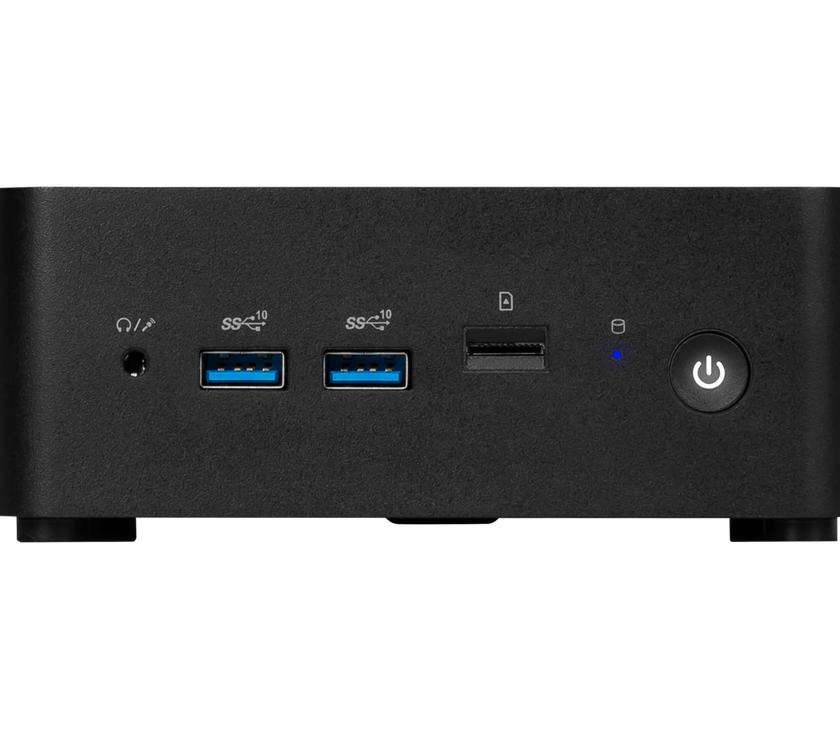 MSI Desktop Computer Cubi NUC 1MG-011US Intel Core 3 100U 8GB DDR5 500 GB PCIe SSD Intel Graphics Windows 11 Home 64-bit