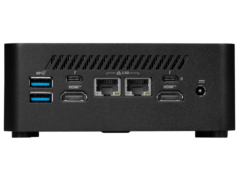 MSI Desktop Computer Cubi NUC 1MG-011US Intel Core 3 100U 8GB DDR5 500 GB PCIe SSD Intel Graphics Windows 11 Home 64-bit