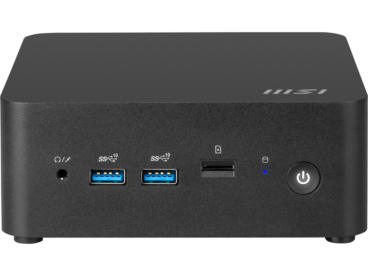 MSI Desktop Computer Cubi NUC 1MG-011US Intel Core 3 100U 8GB DDR5 500 GB PCIe SSD Intel Graphics Windows 11 Home 64-bit