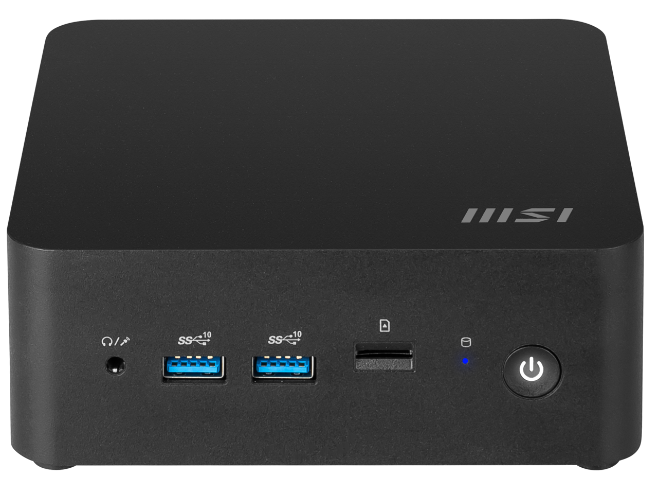 MSI Desktop Computer Cubi NUC 1MG-011US Intel Core 3 100U 8GB DDR5 500 GB PCIe SSD Intel Graphics Windows 11 Home 64-bit