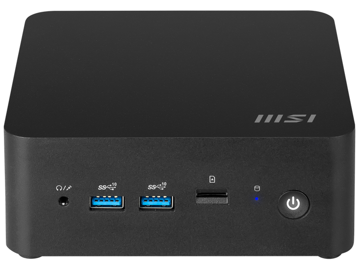 MSI Desktop Computer Cubi NUC 1MG-011US Intel Core 3 100U 8GB DDR5 500 GB PCIe SSD Intel Graphics Windows 11 Home 64-bit