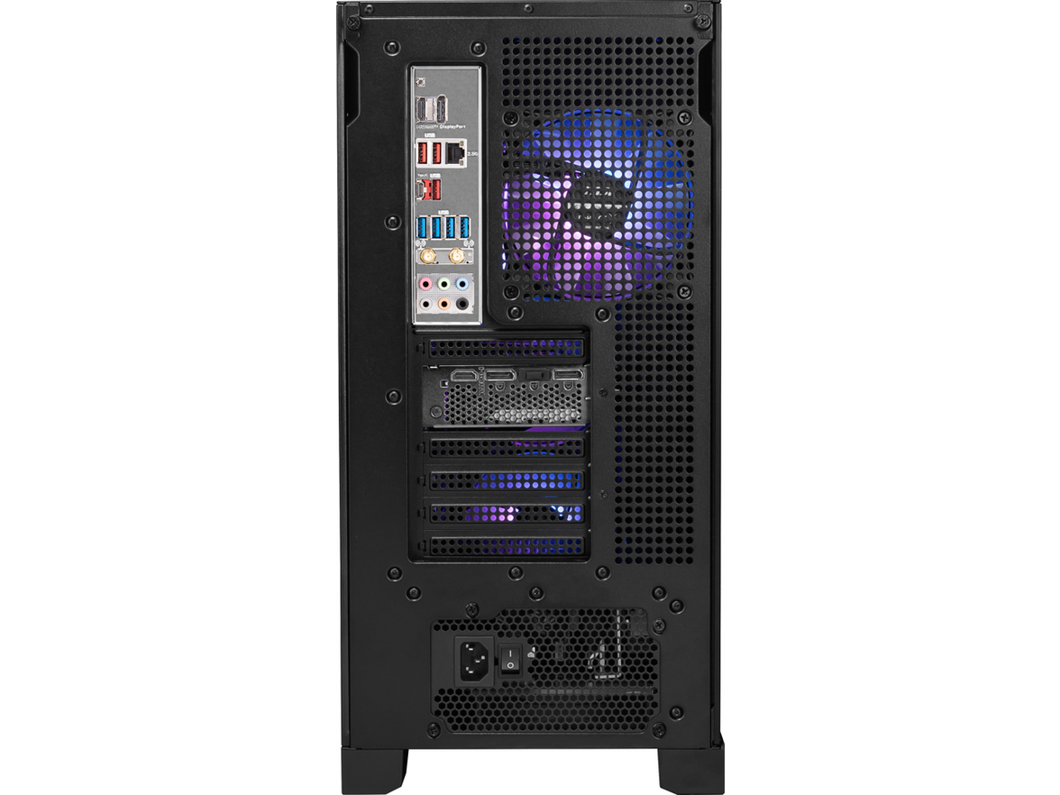 MSI Aegis R2 (Tower) Gaming Desktop, AMD R7-8700F, GeForce RTX 4070, 32GB Memory (16GB x 2), 1TB SSD, USB Type-C, VR-Ready, Windows 11 Home Advance