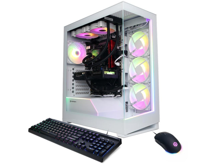 CyberpowerPC Gaming Desktop PC SLC10200CPGV16 Intel Core Ultra 9 285K 32GB DDR5 1 TB PCIe SSD GeForce RTX 4070 SUPER Windows 11 Home