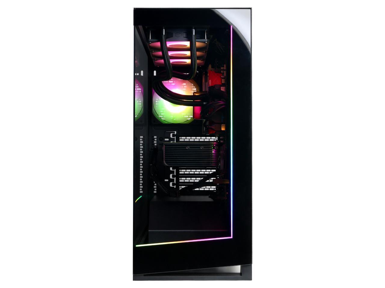 CyberpowerPC Gaming Desktop PC GM70929 AMD Ryzen 7 9800X3D 32GB DDR5 2TB NVMe SSD AMD Radeon RX 9070 XT Windows 11 Home 64-bit