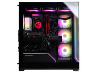 CyberpowerPC Gaming Desktop PC GM70929 AMD Ryzen 7 9800X3D 32GB DDR5 2TB NVMe SSD AMD Radeon RX 9070 XT Windows 11 Home 64-bit