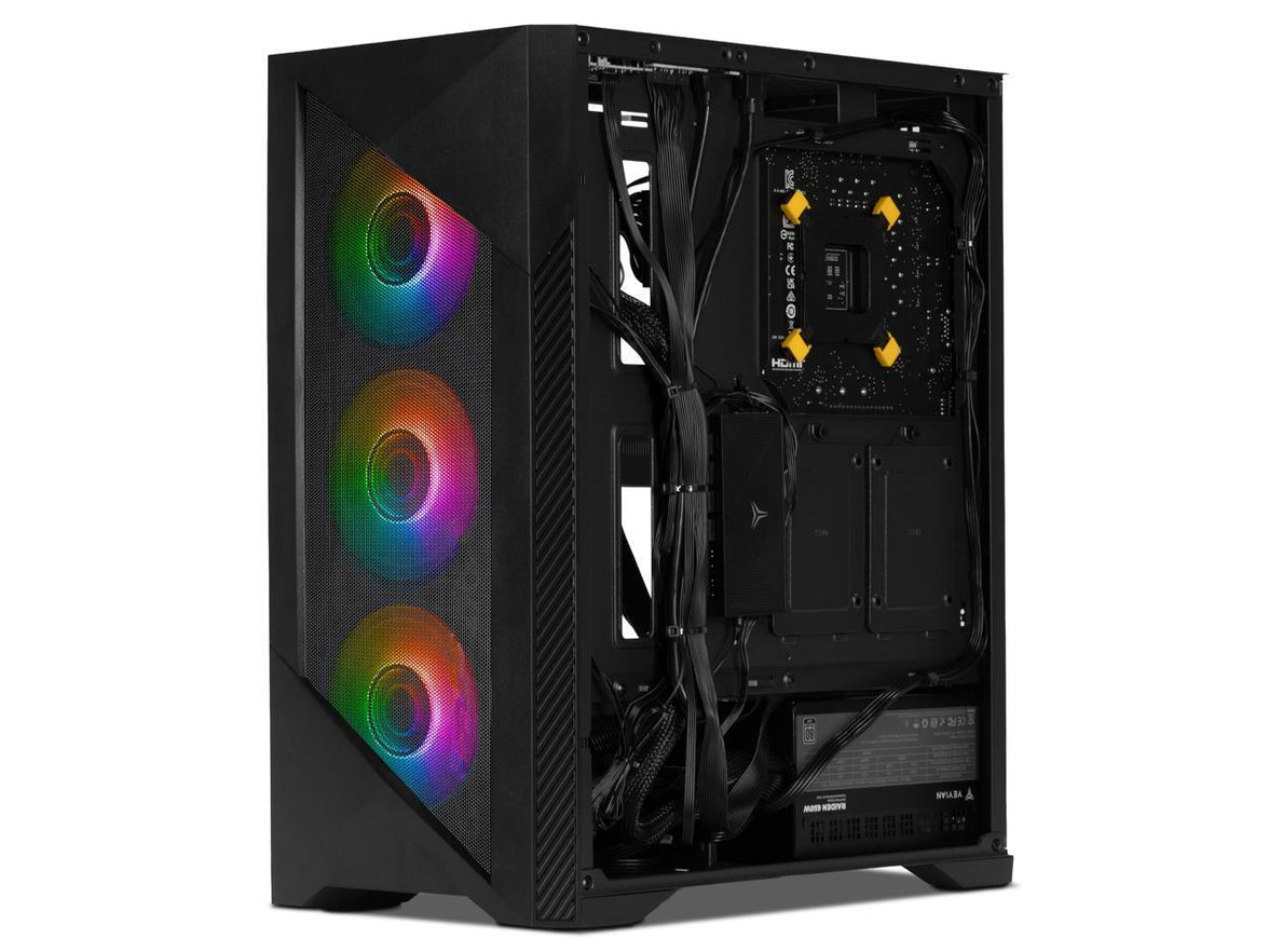 Yeyian Gaming Desktop PC YPI-ED44F0B-5601N Intel Core i5-14400F 16GB DDR5 1TB NVMe SSD GeForce RTX 5060 Windows 11 Home