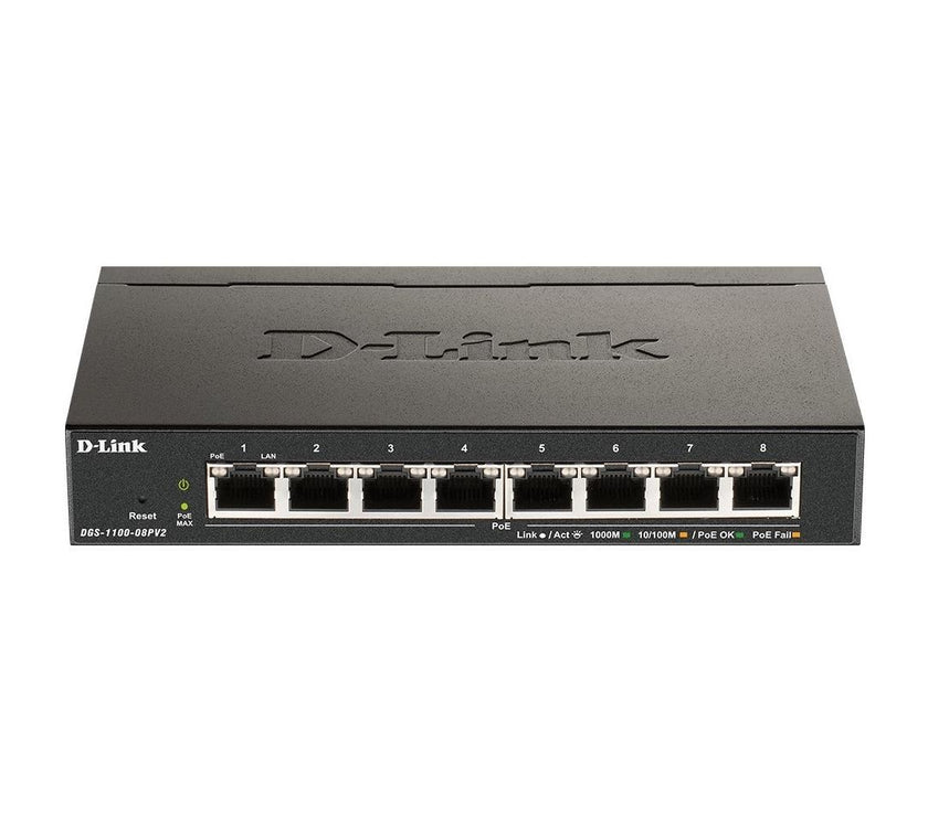 D-Link DGS-1100-08PV2 Ethernet Switch DGS110008PV2