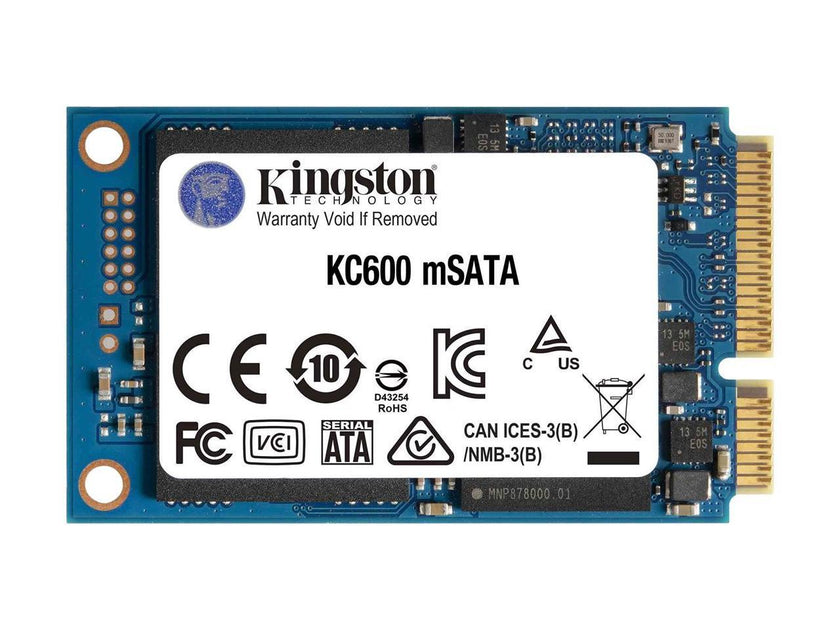 Kingston KC600 256GB MSATA Internal Solid State Drive SKC600MS/256G