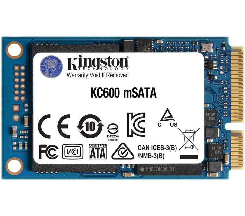 Kingston KC600 256GB MSATA Internal Solid State Drive SKC600MS/256G