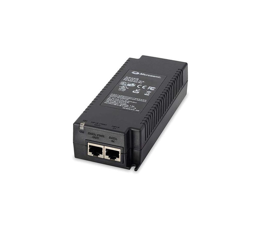 Microsemi 1 port 60W IEEE 802.3bt-compliant indoor PoE midspan PD9501GCACUS