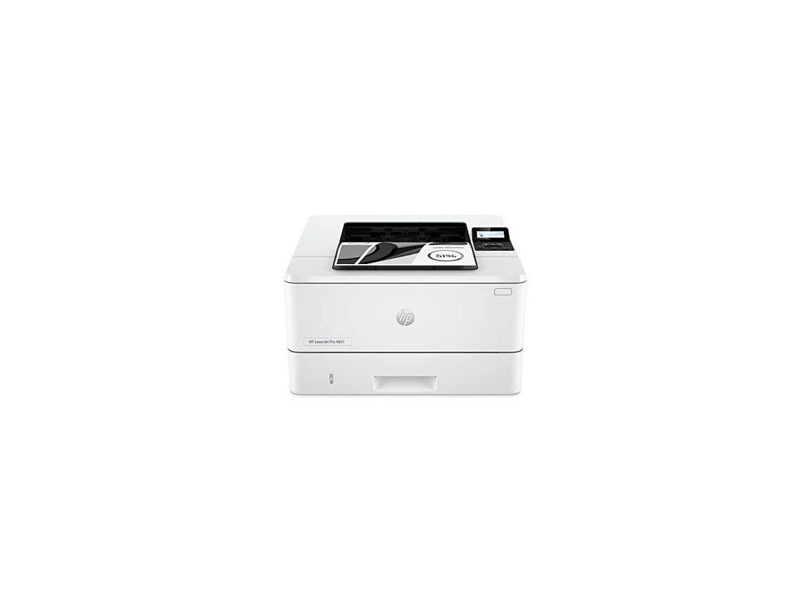 HP LaserJet Pro 4001dw Laser Printer, Black And White Mobile Print Up to 80,000