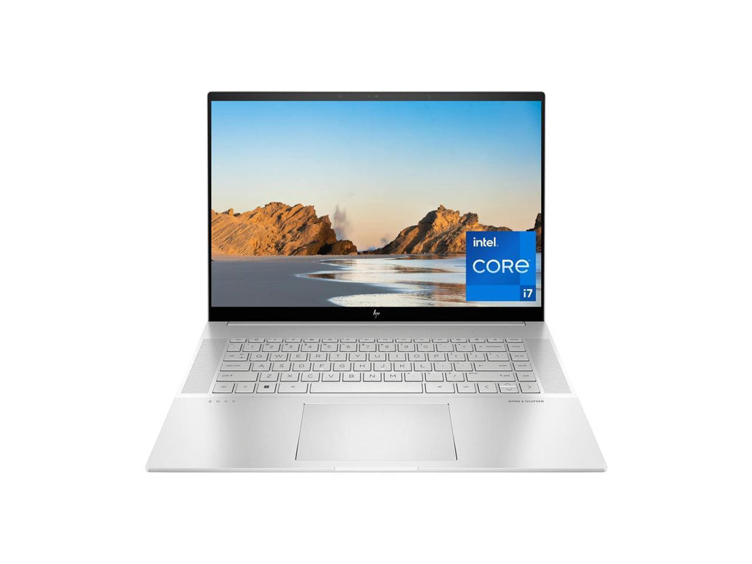 HP Envy 16-h1000 16" Touchscreen Notebook - Intel Core i7 13th Gen -13700H - 16 GB - 512 GB SSD - Natural Silver Aluminum - Windows 11 Home - In-plane Switching (IPS) Technology A75W7UA#ABA