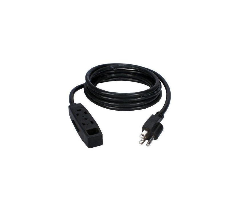 QVS PC3PX-15 3 Outlets Power Strip 125V Input Voltage 15 ft. Cord Length