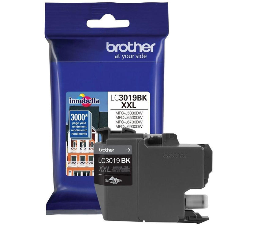 BROTHER INTERNATIONAL LC3019BK Super High Yield Blk Ink Crtrd