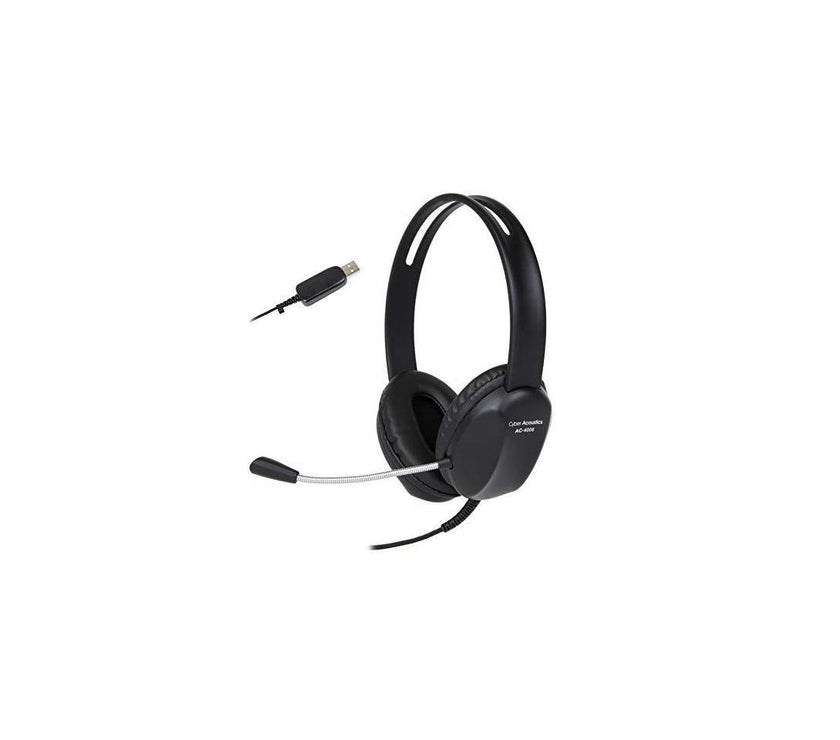 Cyber Acoustics Ac-4006 Usb Stereo Headset