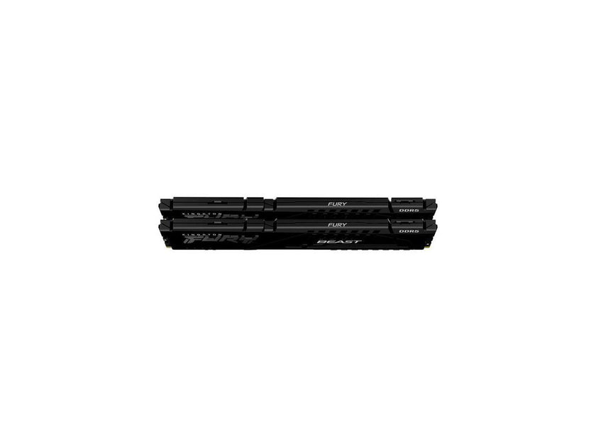 Kingston FURY Beast 64GB (2 x 32GB) 288-Pin PC RAM DDR5 5200 (PC5 41600) Memory (Desktop Memory) Model KF552C40BBK2-64