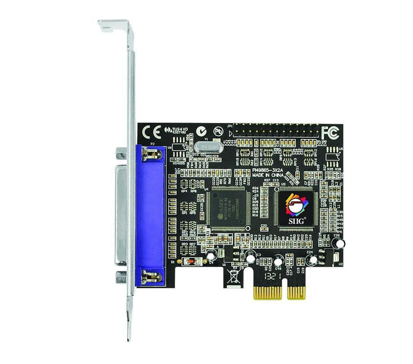 SIIG JJ-E02211-S1 SIIG DP CyberParallel Dual PCIe - 1 Pack - PCI Express x1
