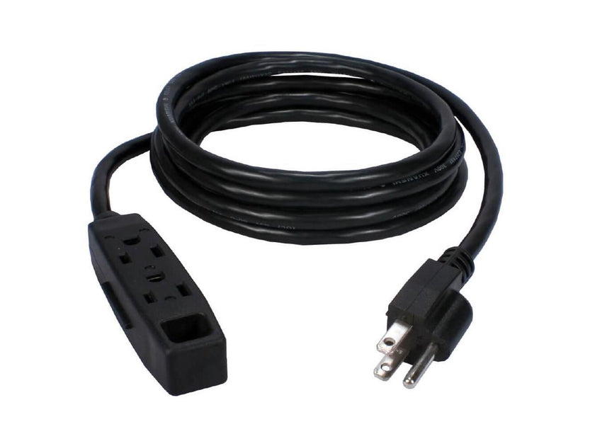 QVS PC3PX-15 3 Outlets Power Strip 125V Input Voltage 15 ft. Cord Length